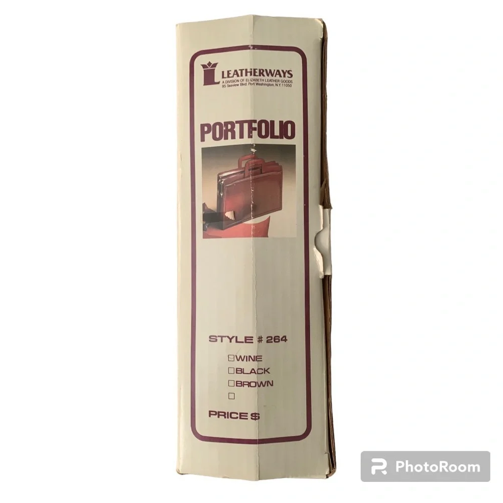 1980s Vintage Leatherways Portfolio